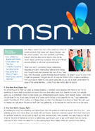 MSN - Lifestyle